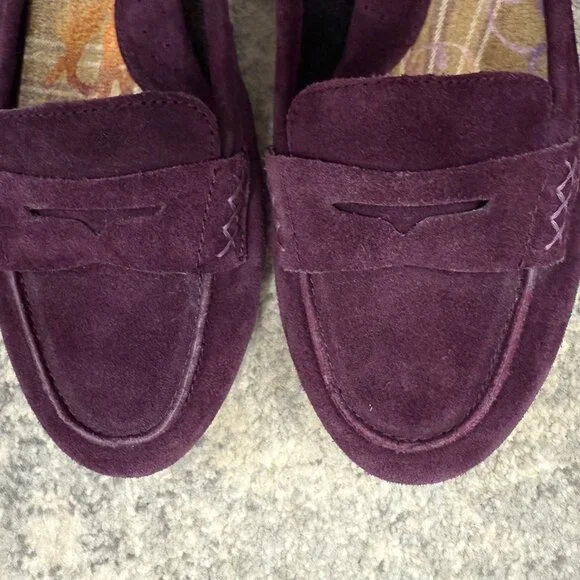 Born Women's brown maroon suede upper loafer, size 9.5/41 - Picture 8 of 8